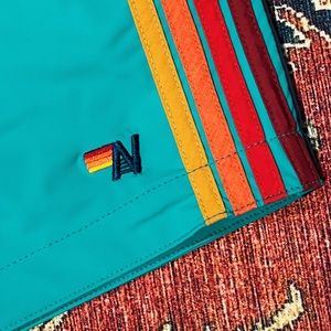 Amazing Aviator Nation Flex Swim Shorts Jade 34 soft & stretchy (not on website)